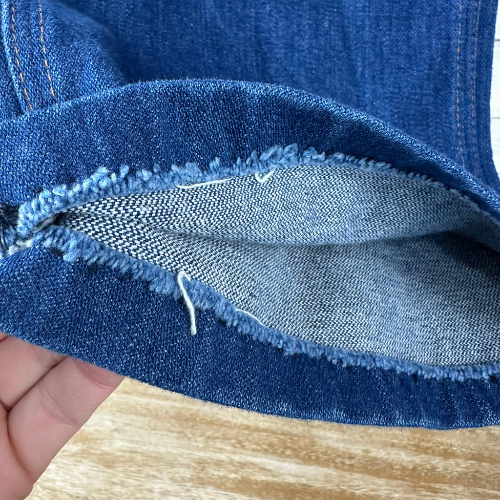 Vintage Wrangler Jeans 38x24.5 Blue western denim *hemmed