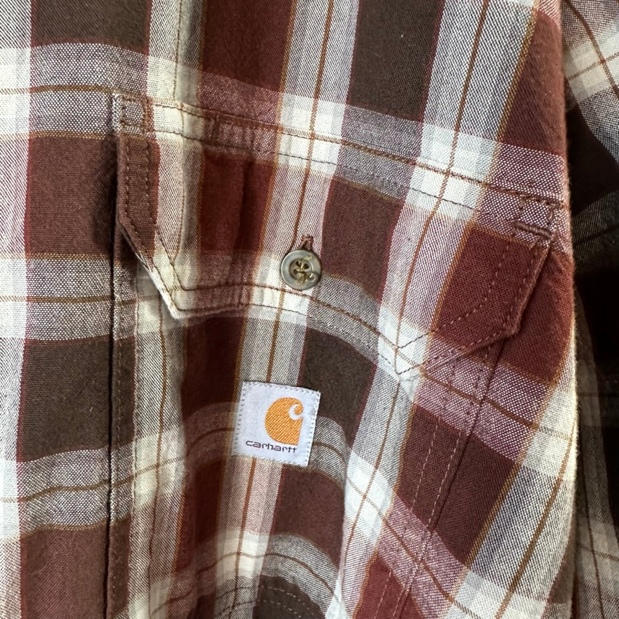Carhartt Mens XL Long Sleeve Button Up