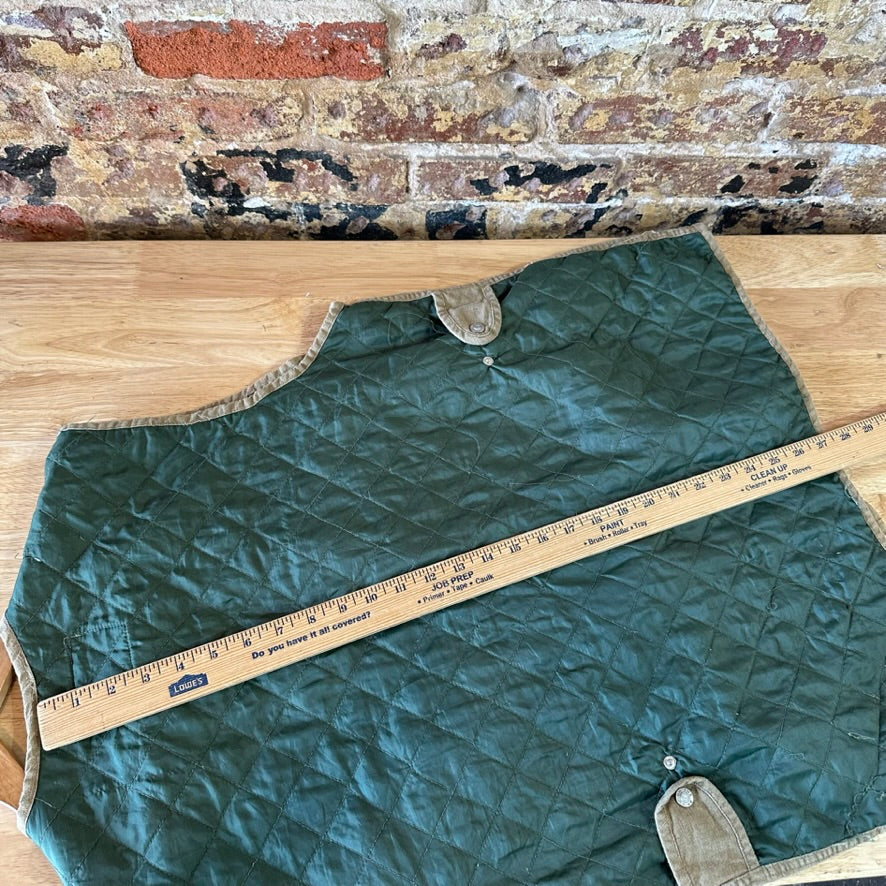 On The Brink Vest 90’s Vintage Fishing Hunting Utility Cargo Mens XL Tan