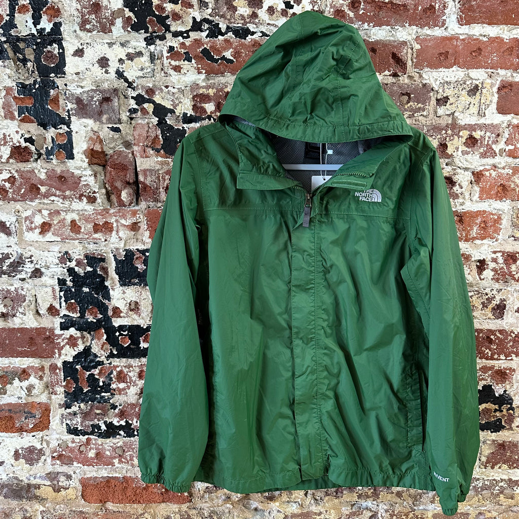 North Face Hyvent Green Jacket Boys XL