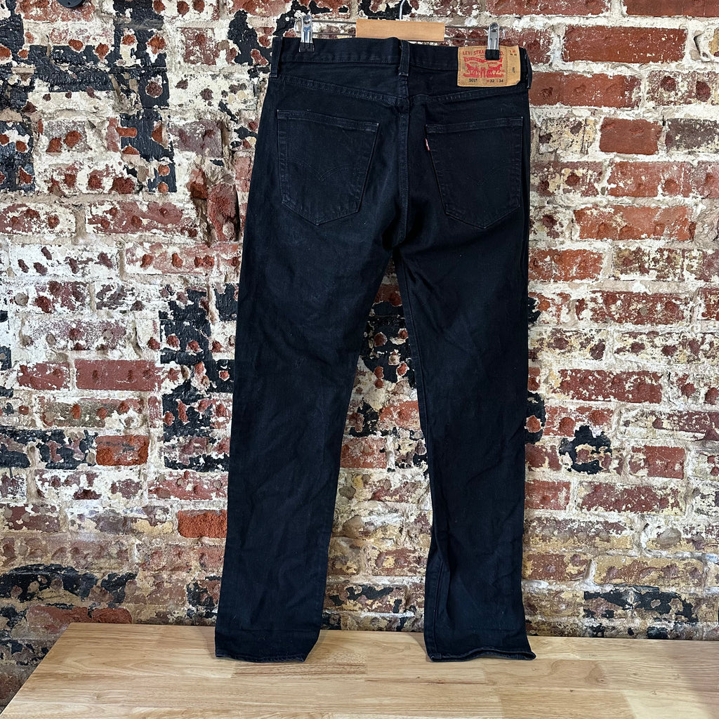 Levi's 501 Mens 32x34 Black Jeans