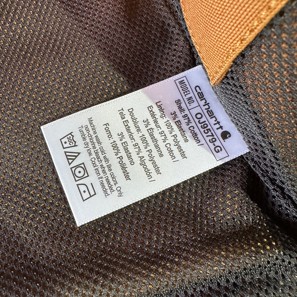 Carhartt Jacket Youth Girls Large (14) Rugged Flex Canvas Bomber Coat NEW Brown