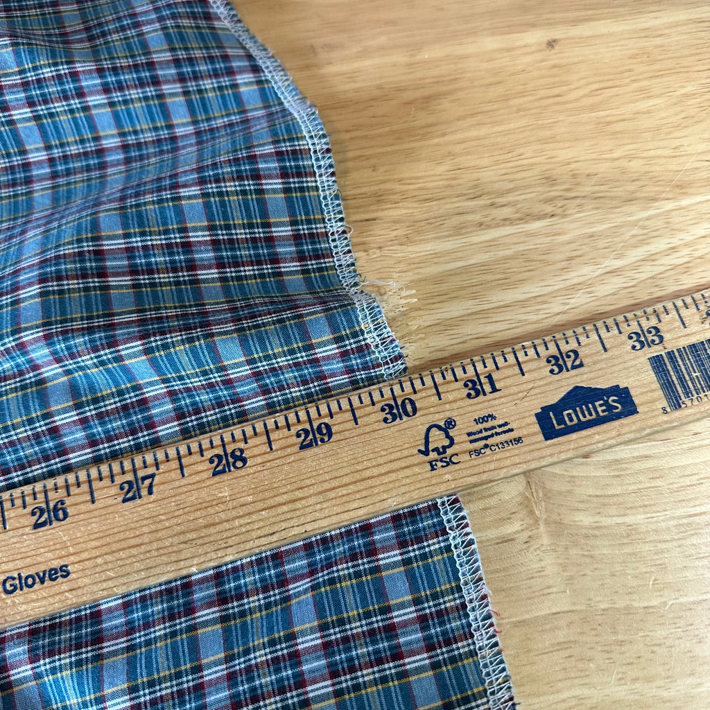 Wrangler Men's Large Plaid Western Shirt