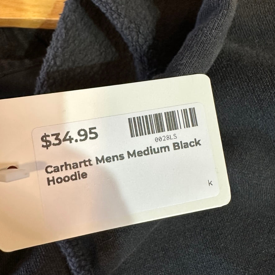 Carhartt Black Hoodie K288 Mens Medium
