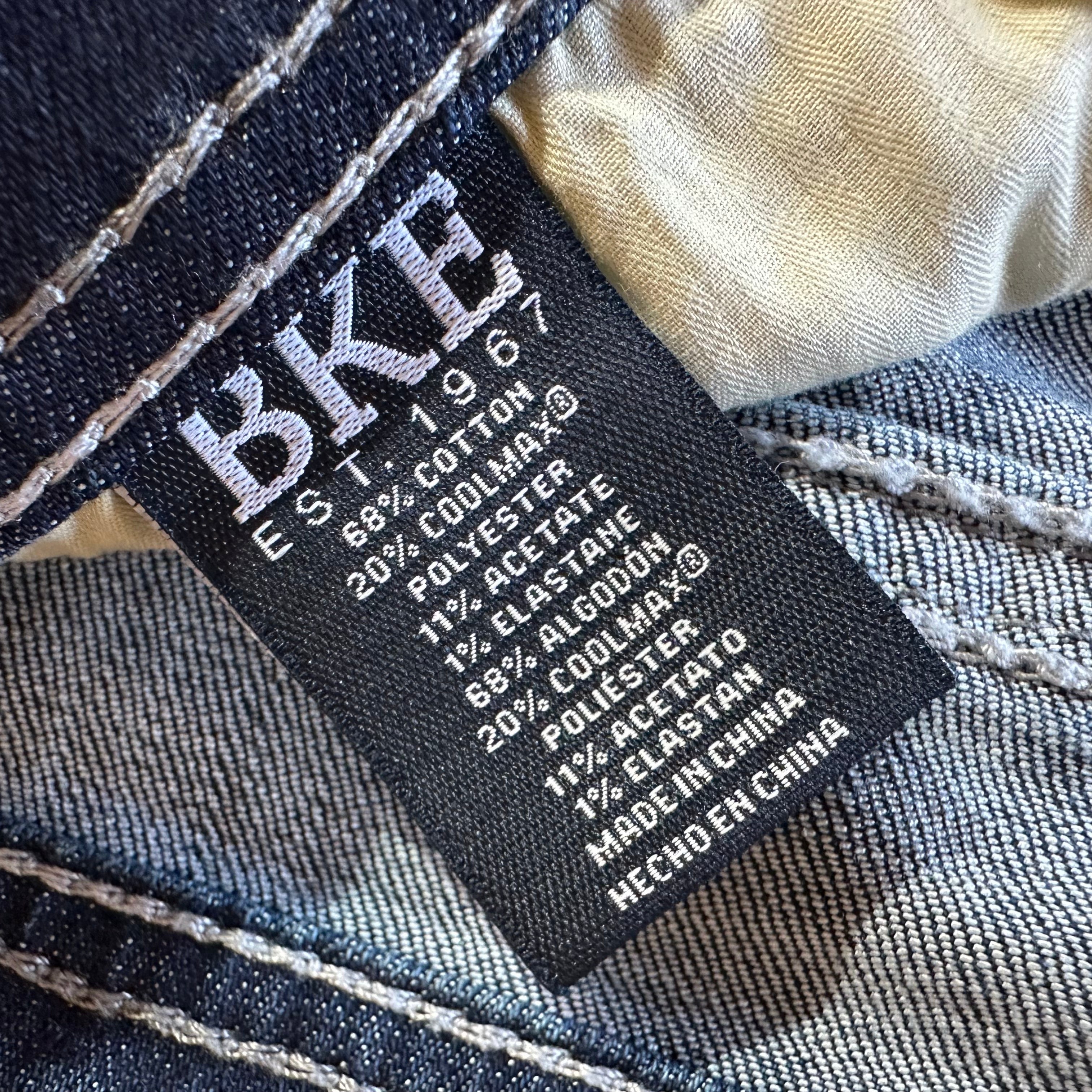 BKE Tyler Mens 36x34 Blue Jeans