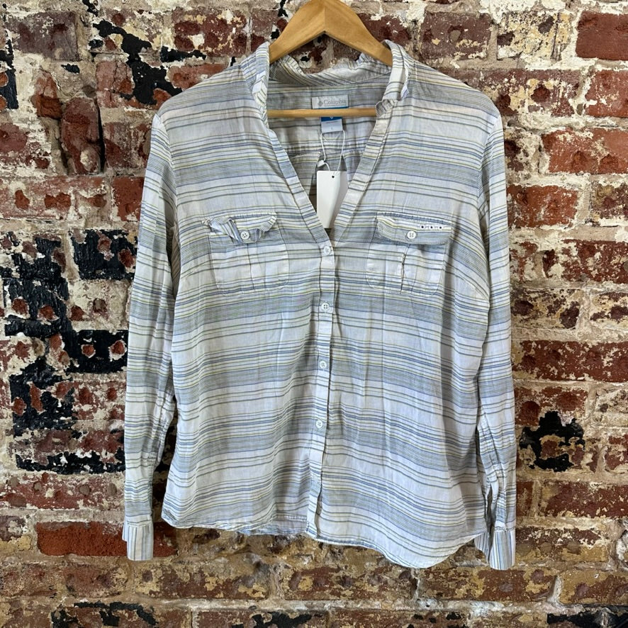 Columbia Womens Large Button Up