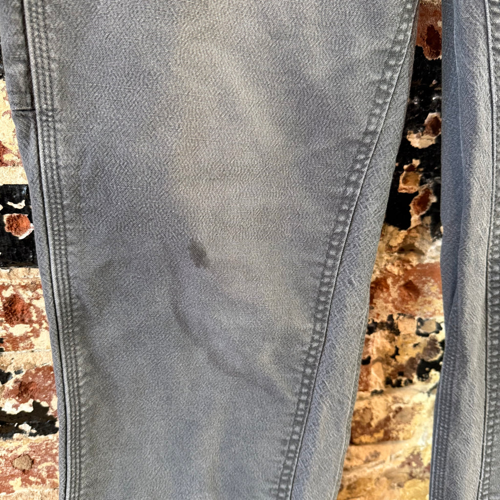 Carhartt Double Knee Gray Pants Mens 36x34