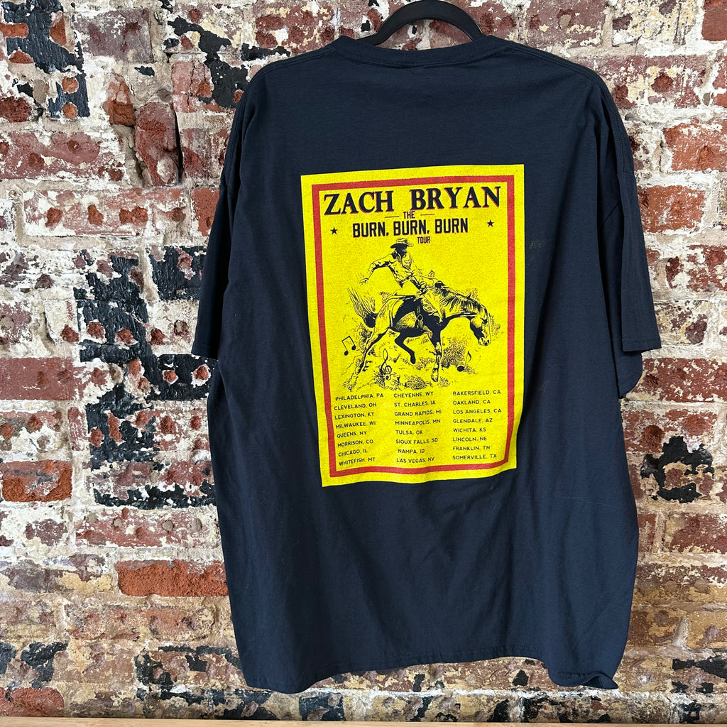 Zach Bryan S/S Black T-Shirt Men's 2XL