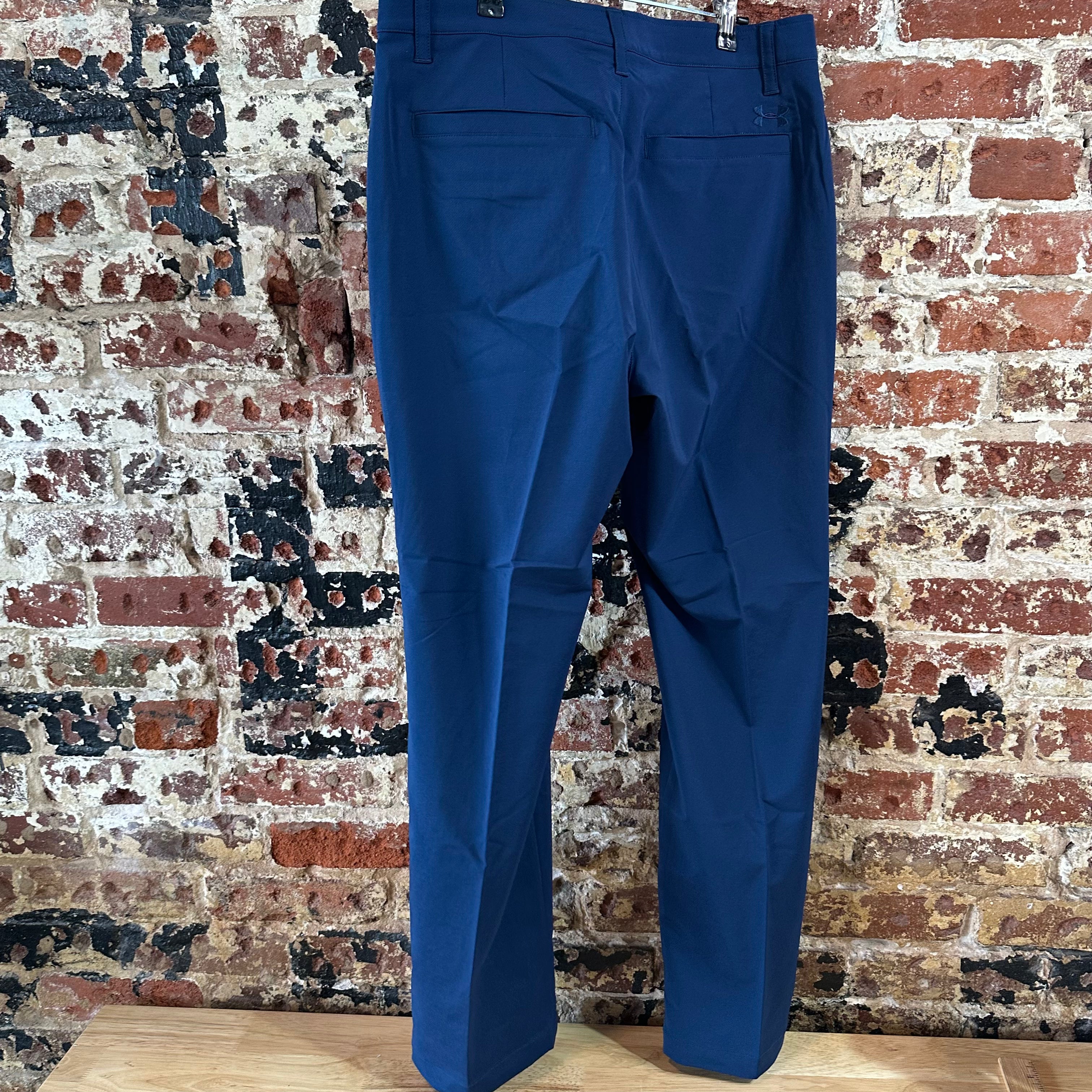 Under Armour Mens 34x30 Blue Pants