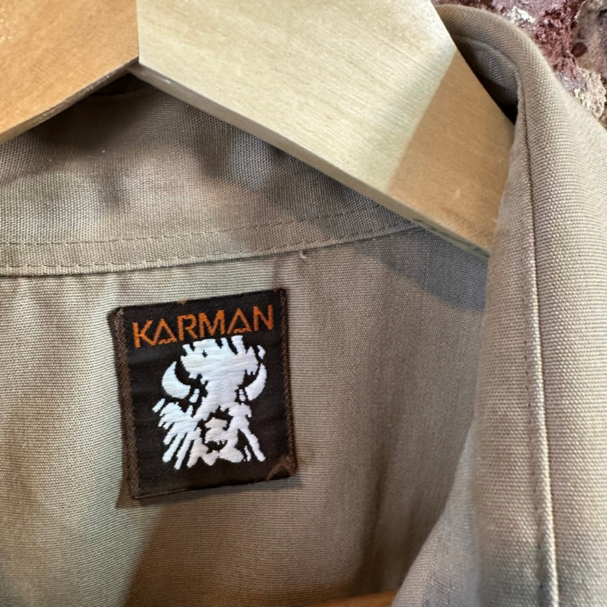 VTG Karman Mens Medium Western Fringe Shirt