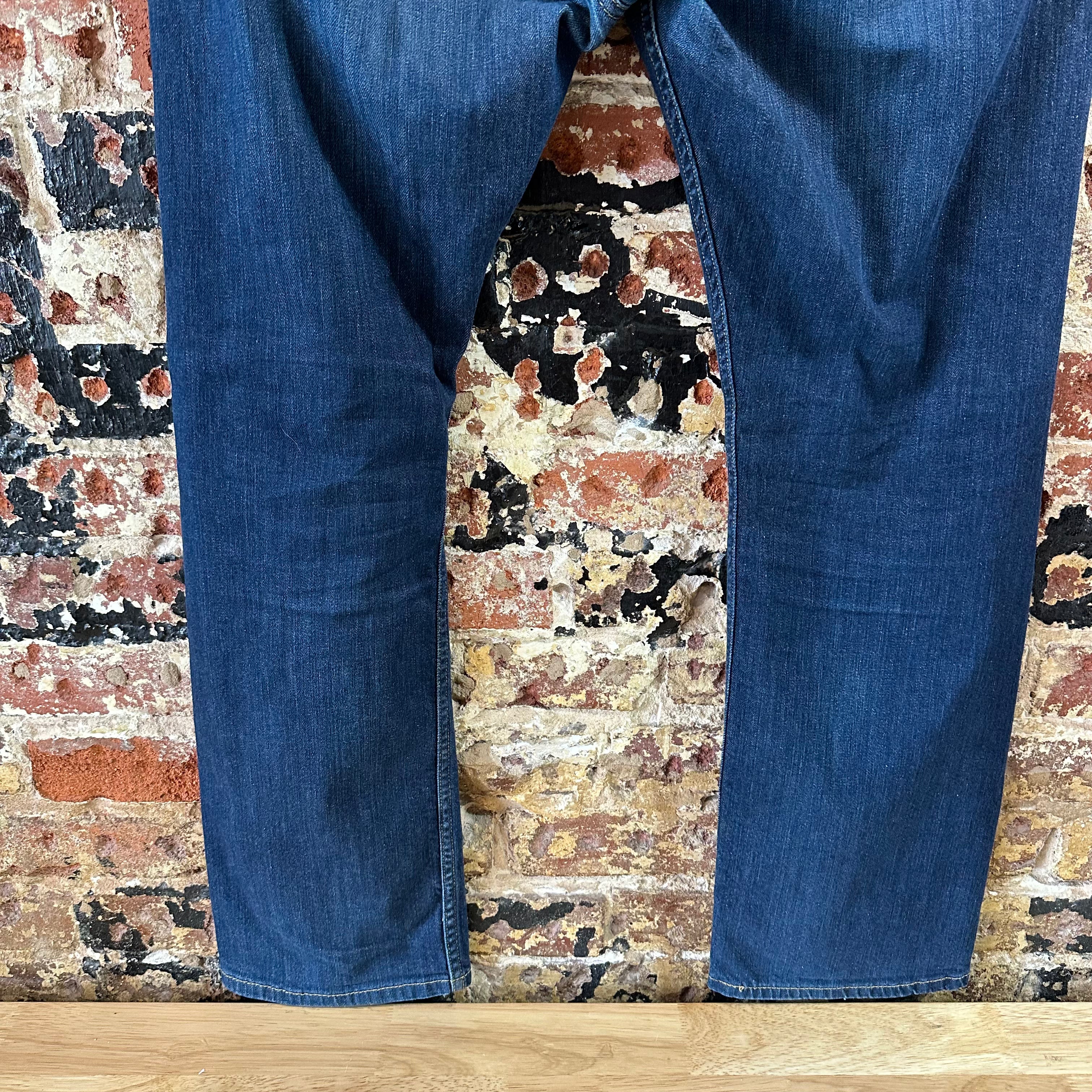 Levi's 513 Mens 38x32 Blue Jeans