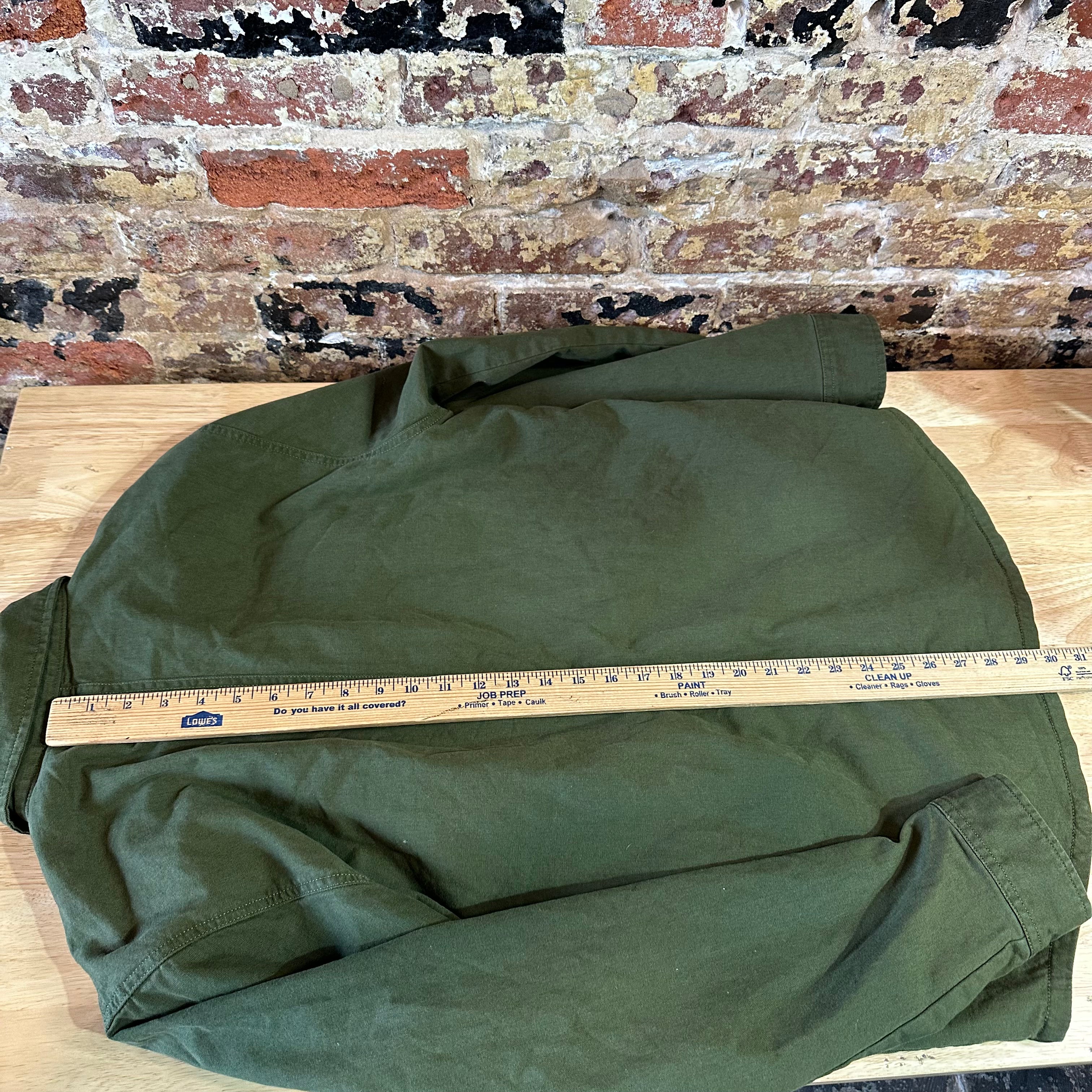 Carhartt Mens Medium Green Flannel Shirt