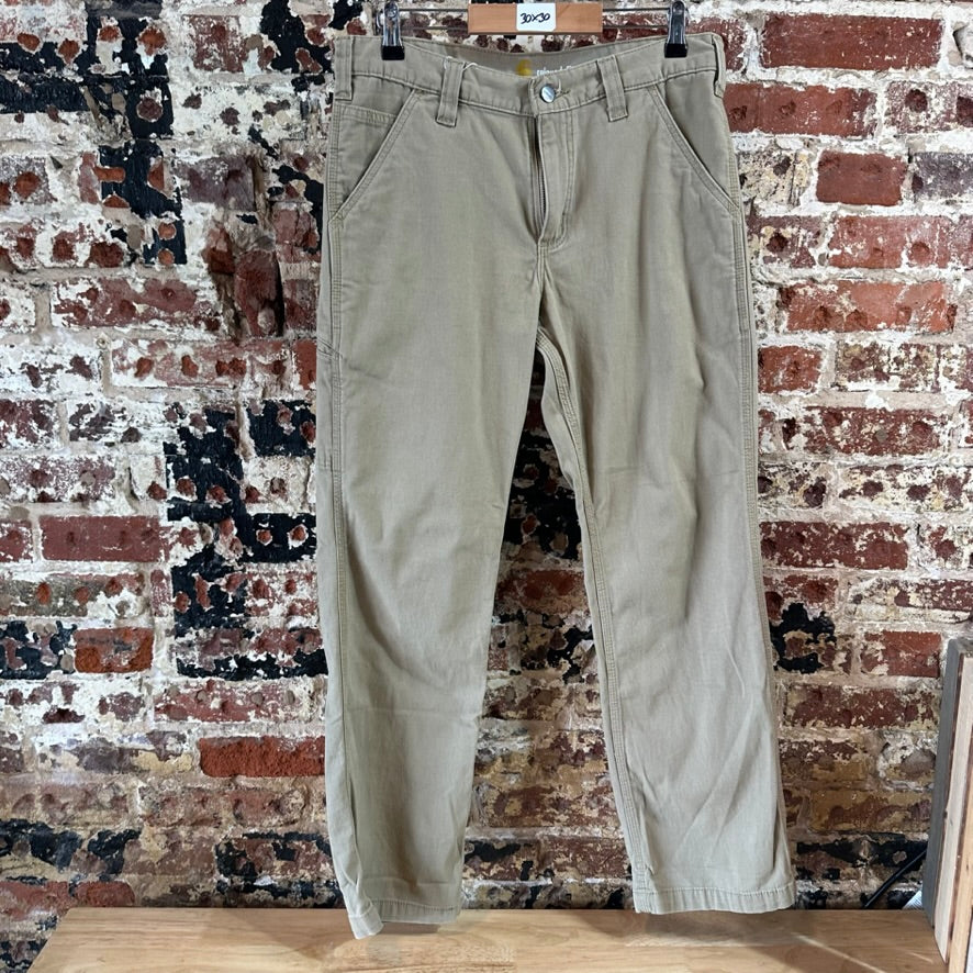 Carhartt Mens 30x30 Tan Pants