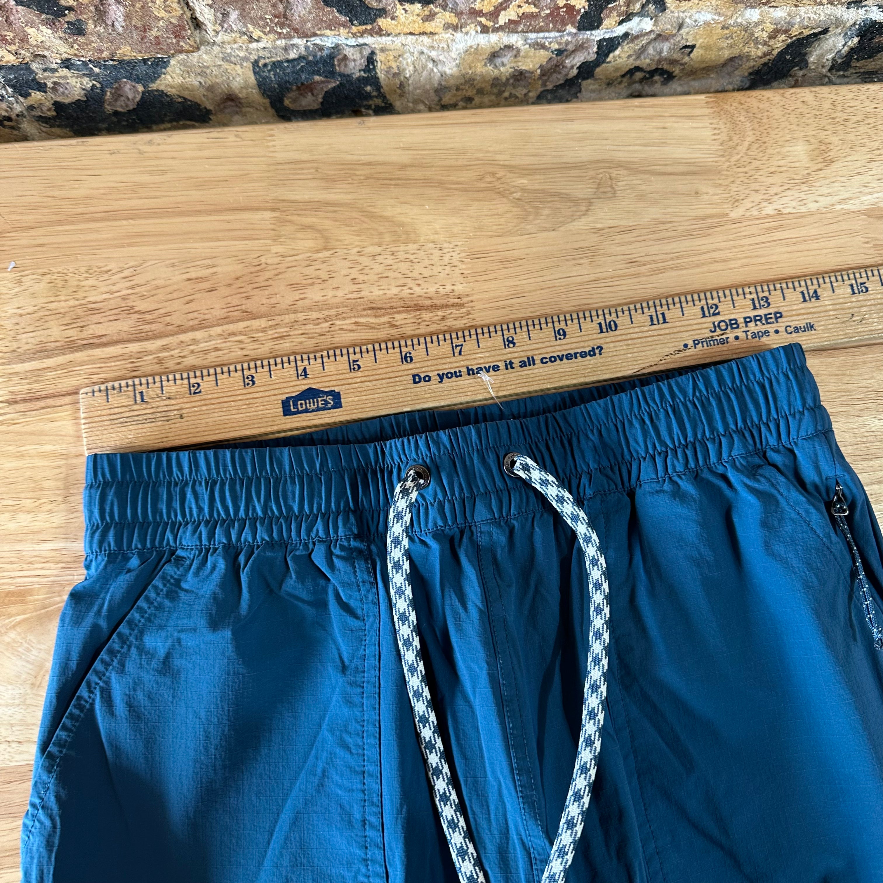 Bearded Goat Women's Small Water Resistant Outdoor Hiking Pant Blue 27x25"