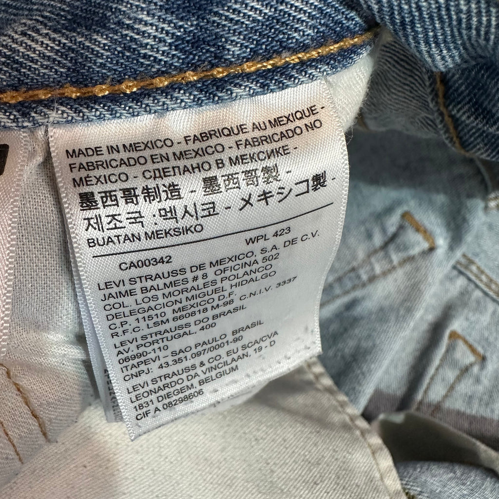 Levi's 501 Mens 33x30 Blue Jeans