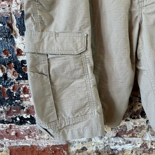 Carhartt Force Ripstop Cargo Shorts Mens 46 Tan Relaxed fit workwear