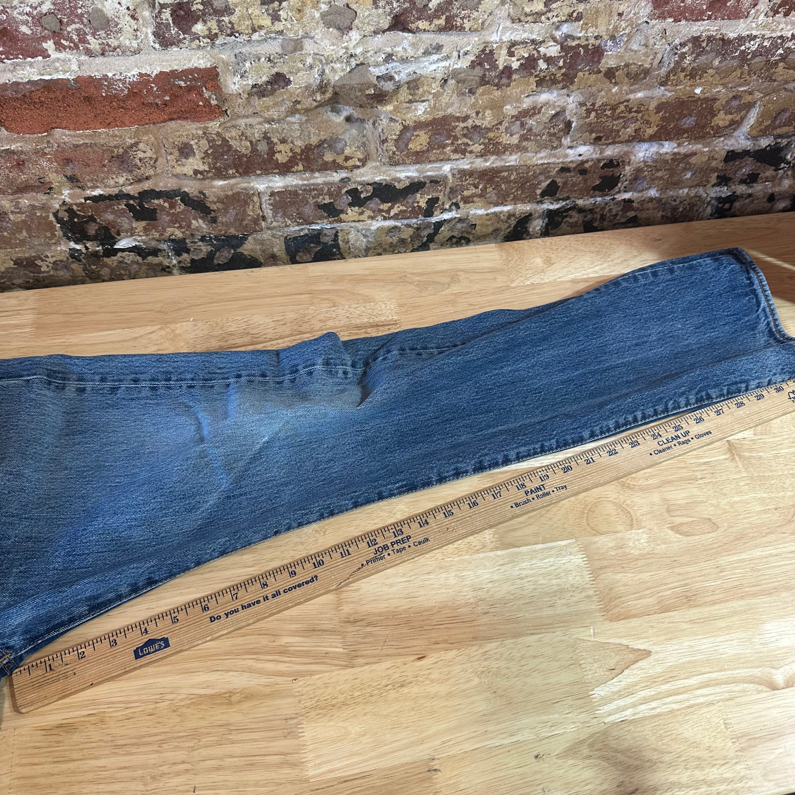 Levis 501 Mens 34x34 Blue Jeans