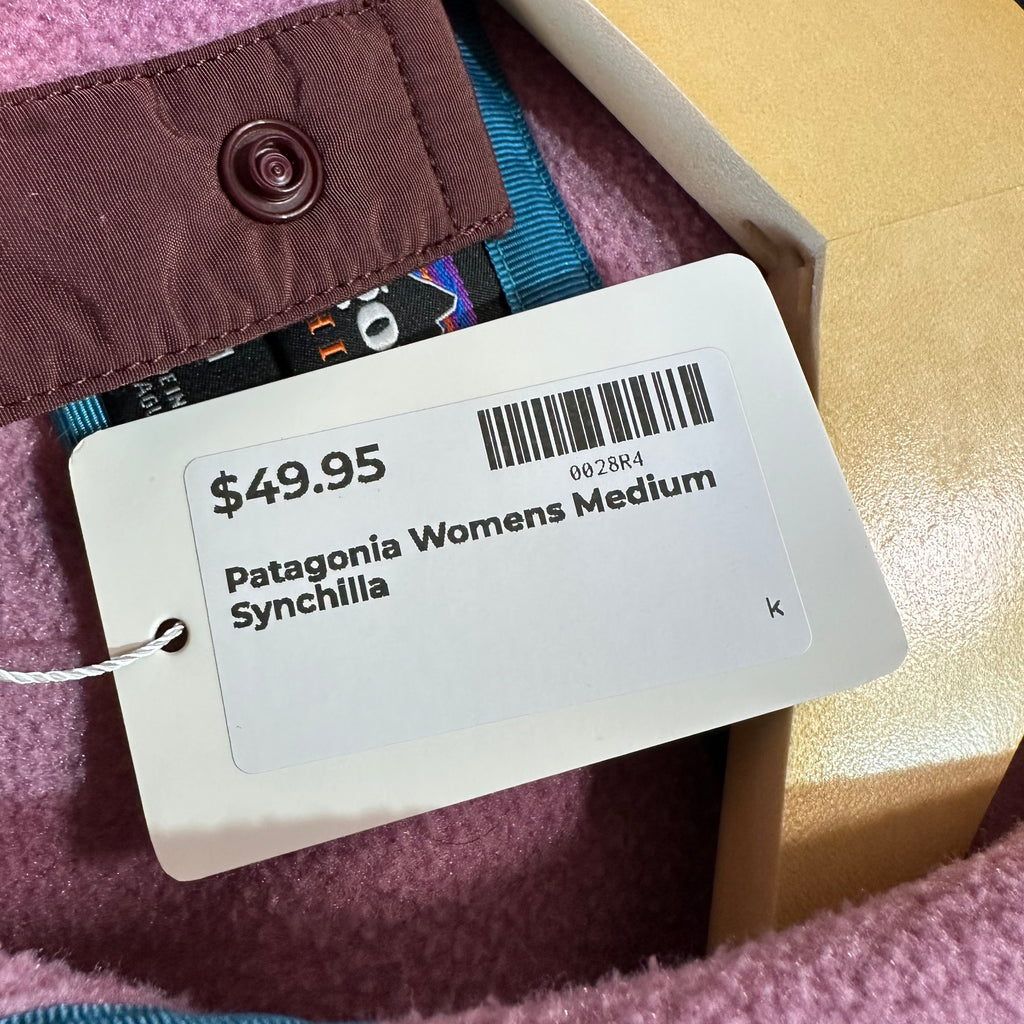 Patagonia Synchilla Womens Medium Snap T