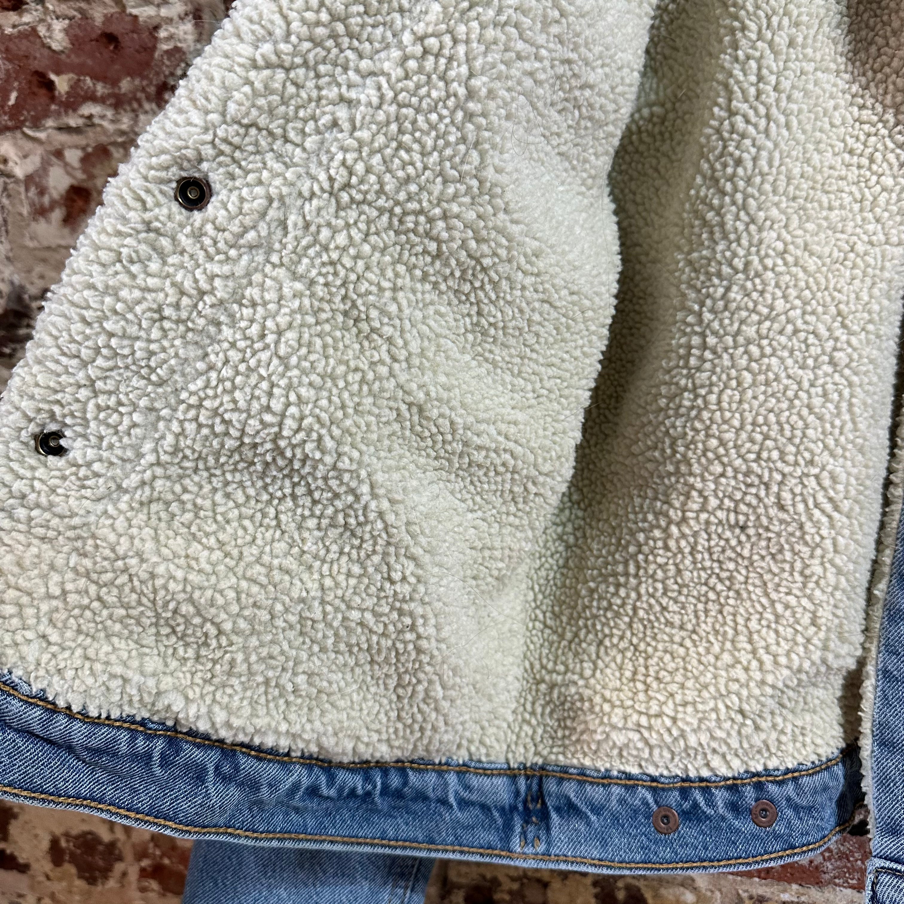 Levi's Womens Small Sherpa Jean Jacket