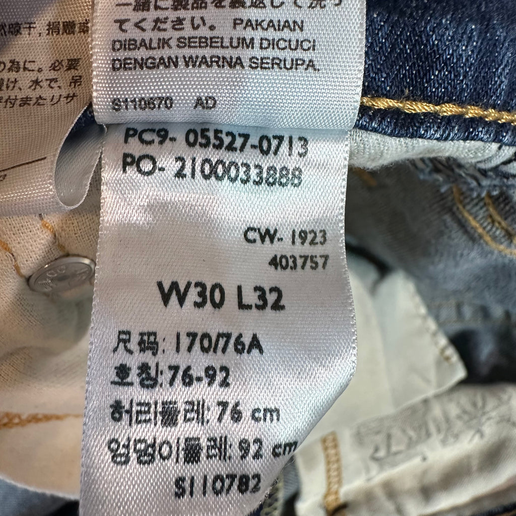 Levis 527 Mens 30x32 Blue Jeans