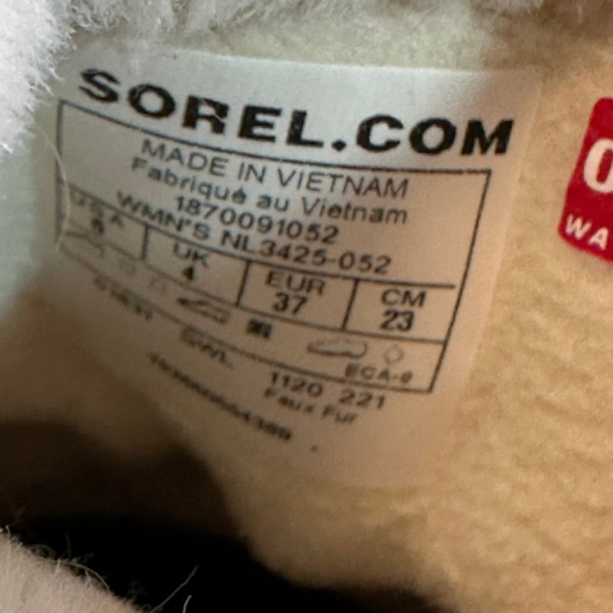 Sorel Gray Boots Woman's 6