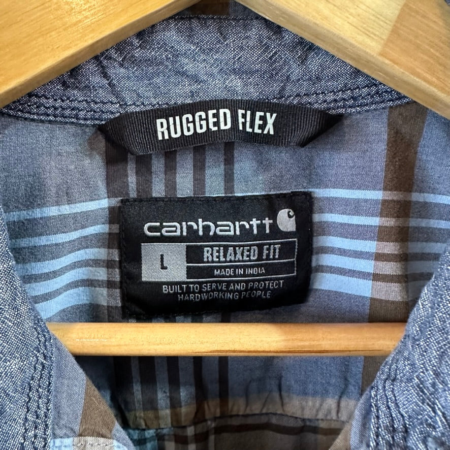 Carhartt Men's Large Button Up Shirt