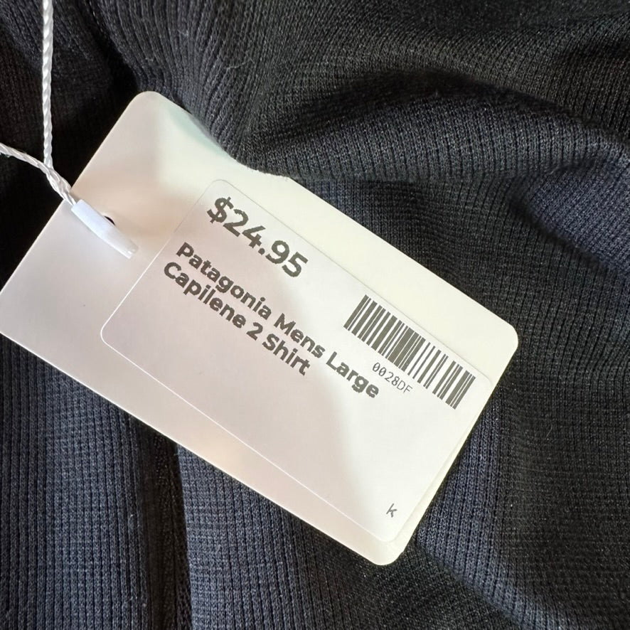 Patagonia Capilene 2 Mens Large L/S Shirt