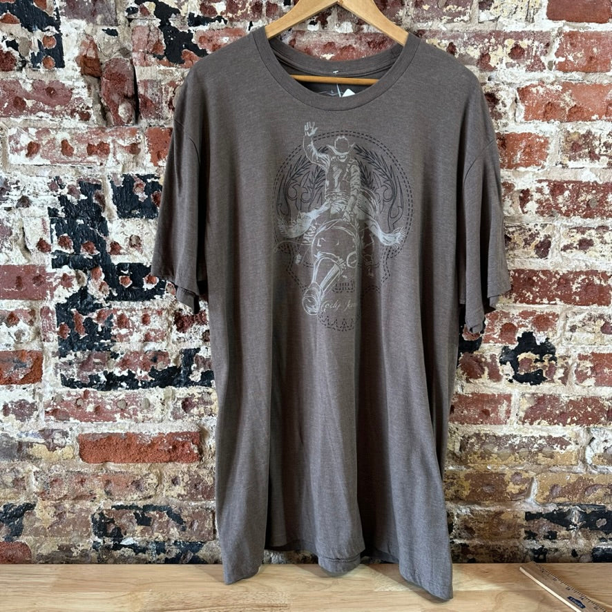 Cody James S/S Brown T-Shirt Men's 2XL