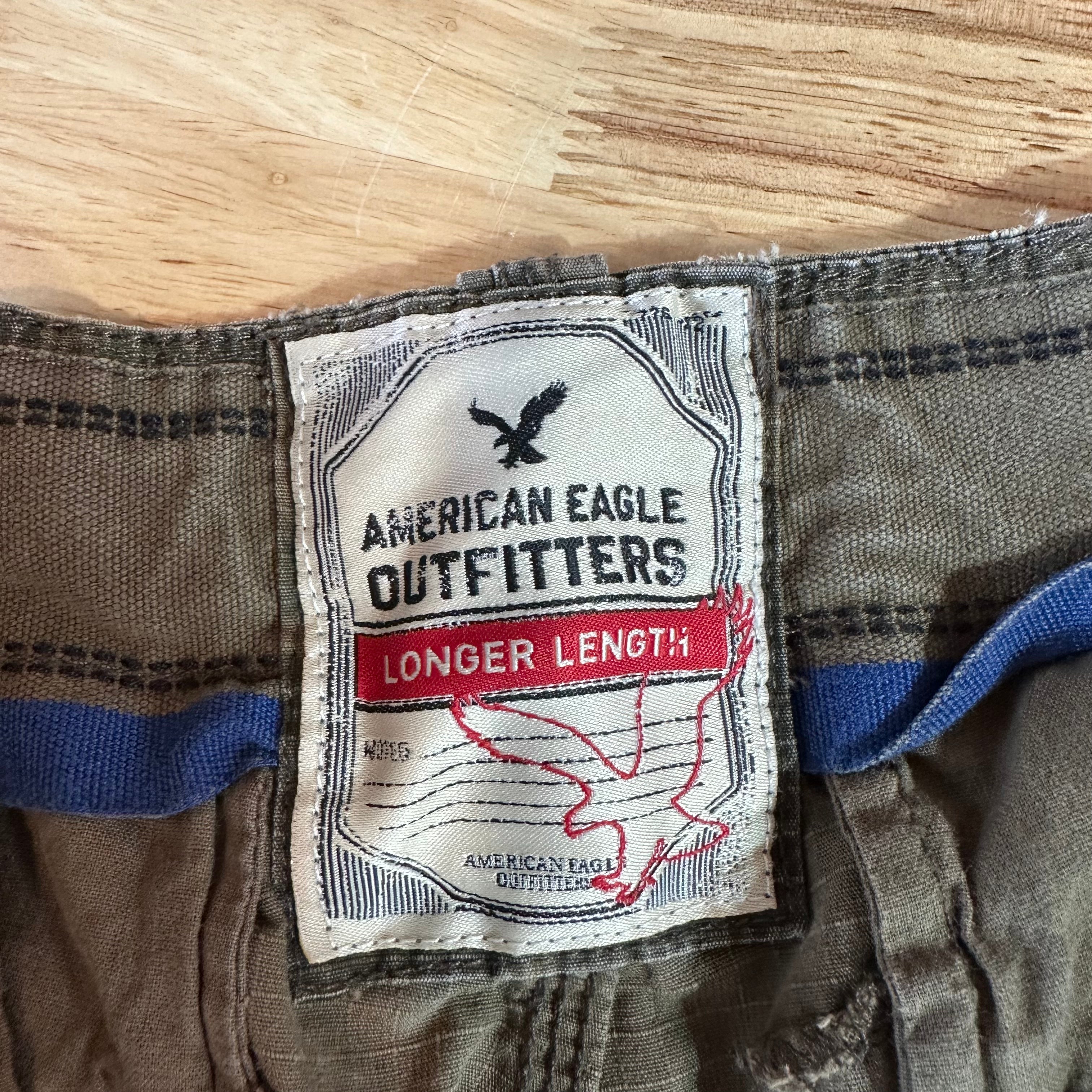 American Eagle Mens 36 Green Shorts