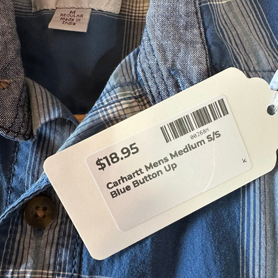 Carhartt Mens Medium Button Up