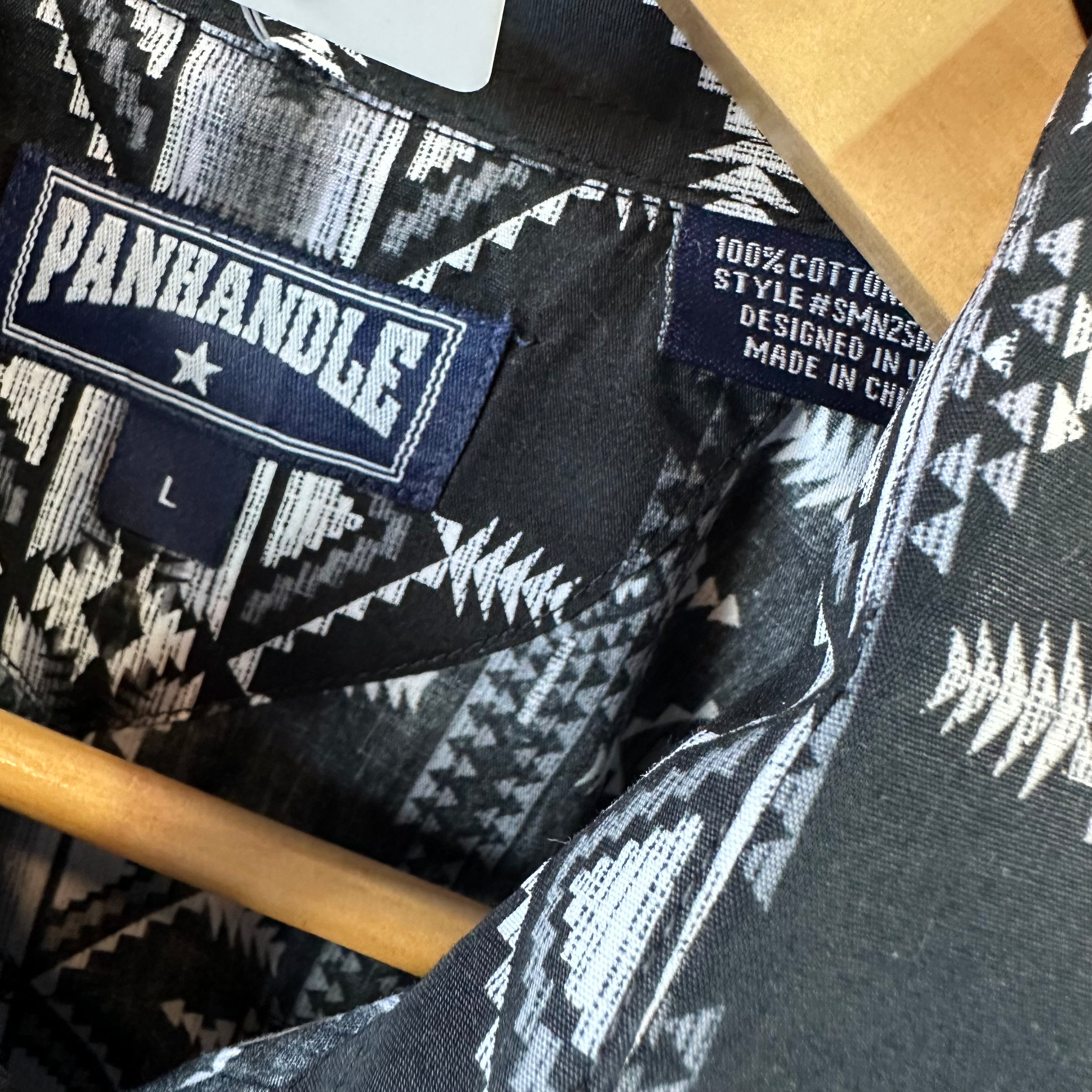Panhandle Men's Large Western Shirt