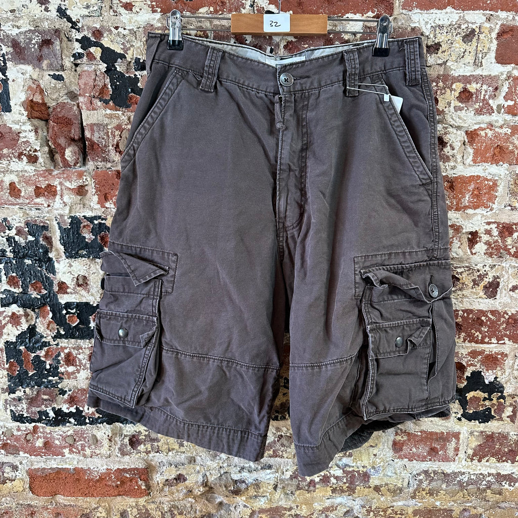 Levi's Cargo Dark Brown Shorts Mens 32