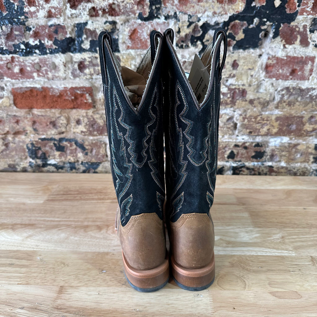 Justin Women's Palisade Western Boots JP2605 -  Sz 6.5 B Tan & Black