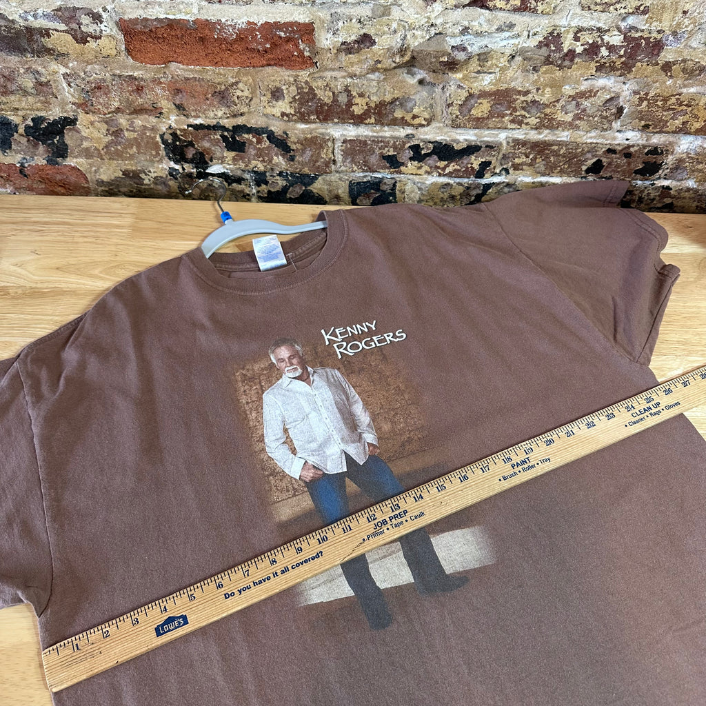 Kenny Rogers S/S Brown T-Shirt Men's 2XL