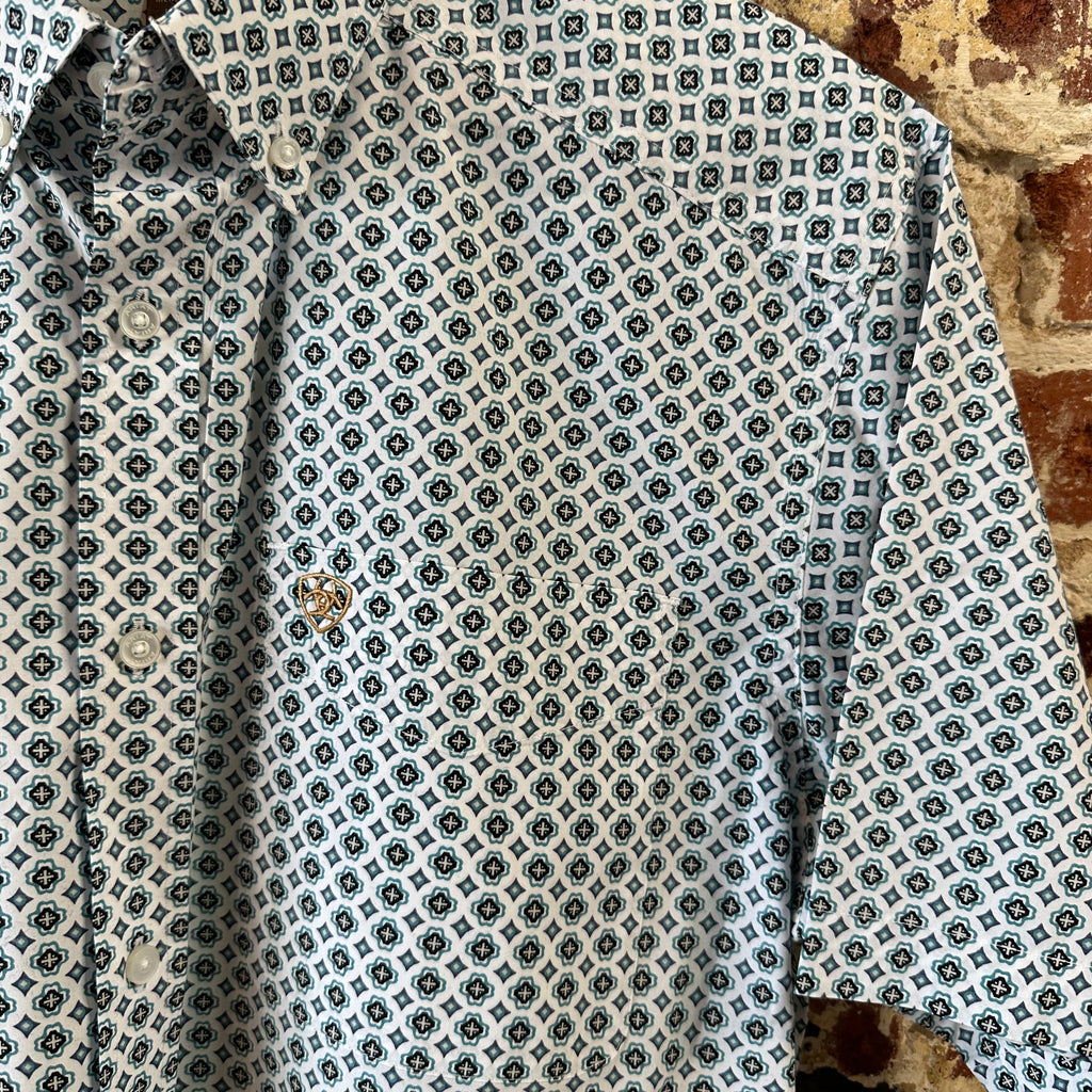 Ariat Button Up Shirt Mens Medium Western