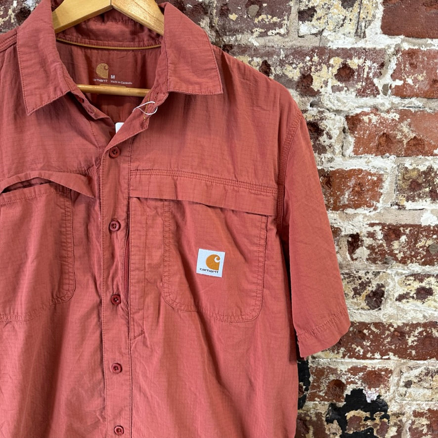 Carhartt Button Up Shirt Mens Medium