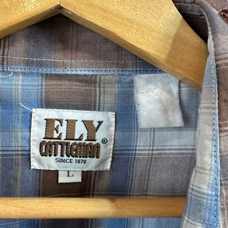 VTG Ely Cattleman Men's Large Western Shirt