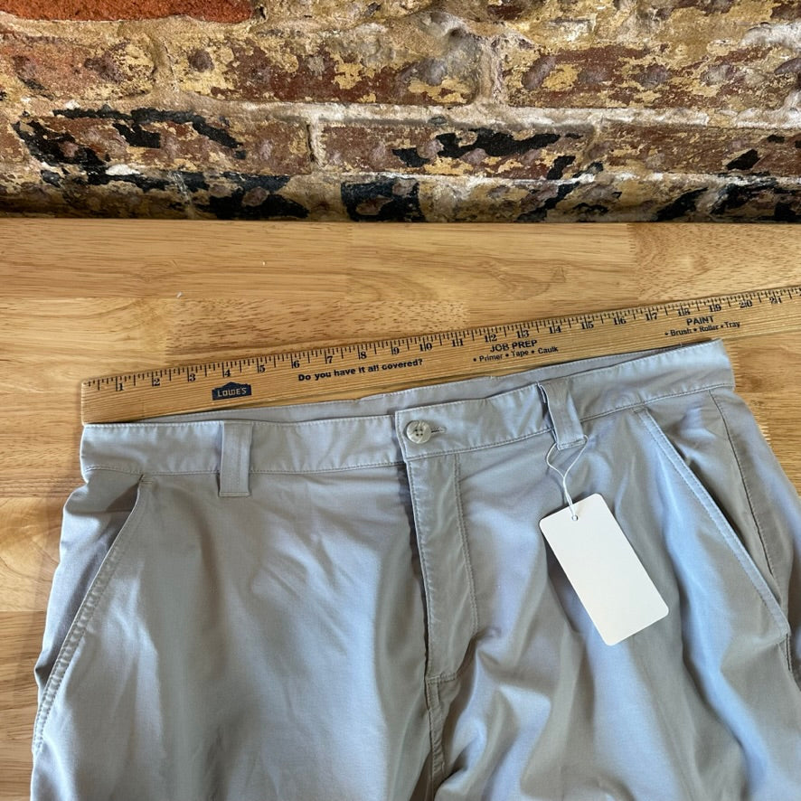 Columbia PFG Shorts Mens 36 Gray Fishing Outdoor Hiking 10" inseam