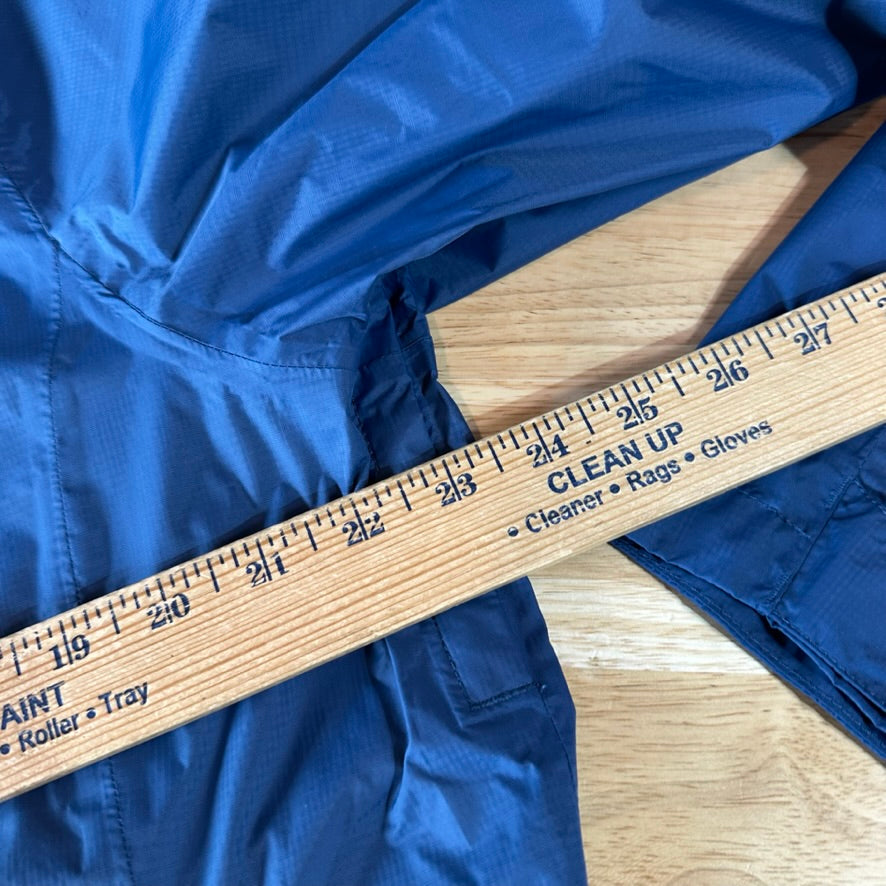 North Face Womens XL Blue Rain Jacket