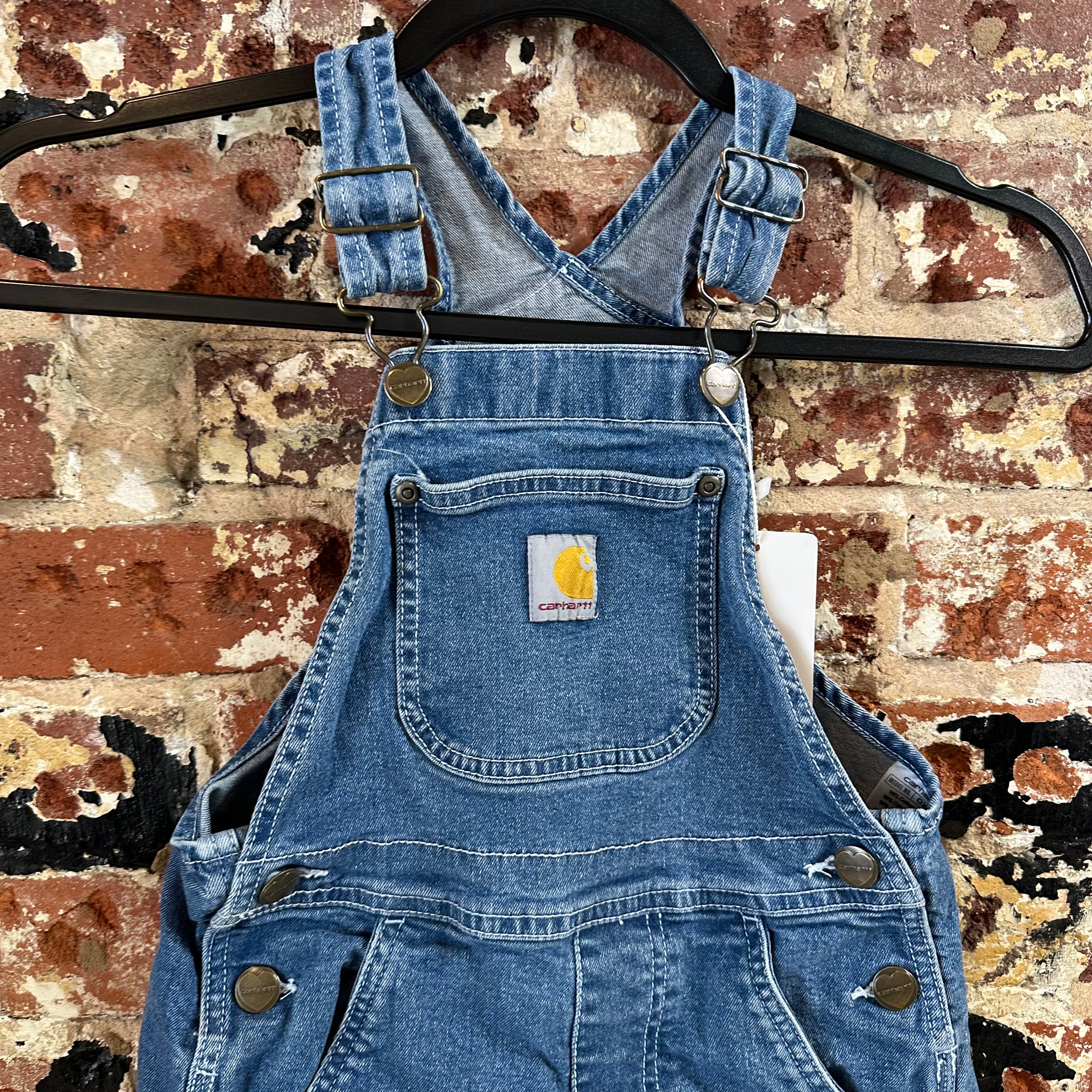 Carhartt Girls 8 Short Overalls