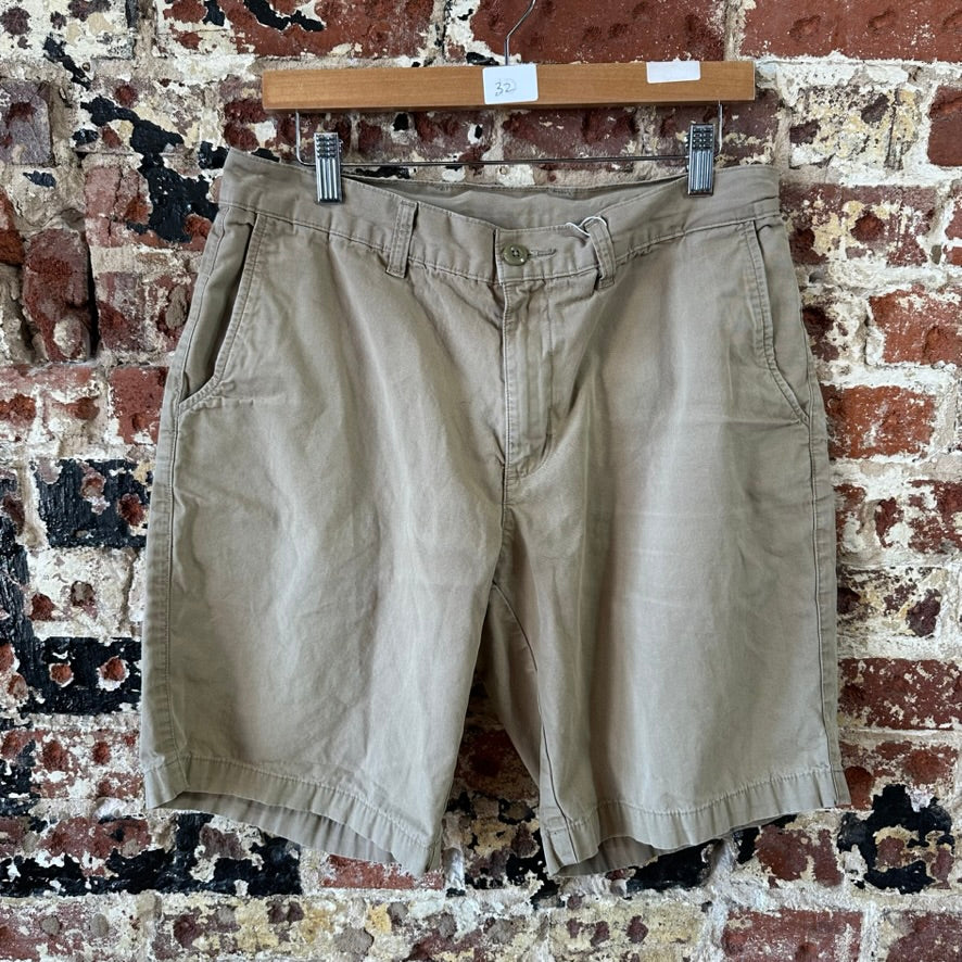 Patagonia Shorts Mens 32 Organic Cotton Lightweight 33x9" Flat front