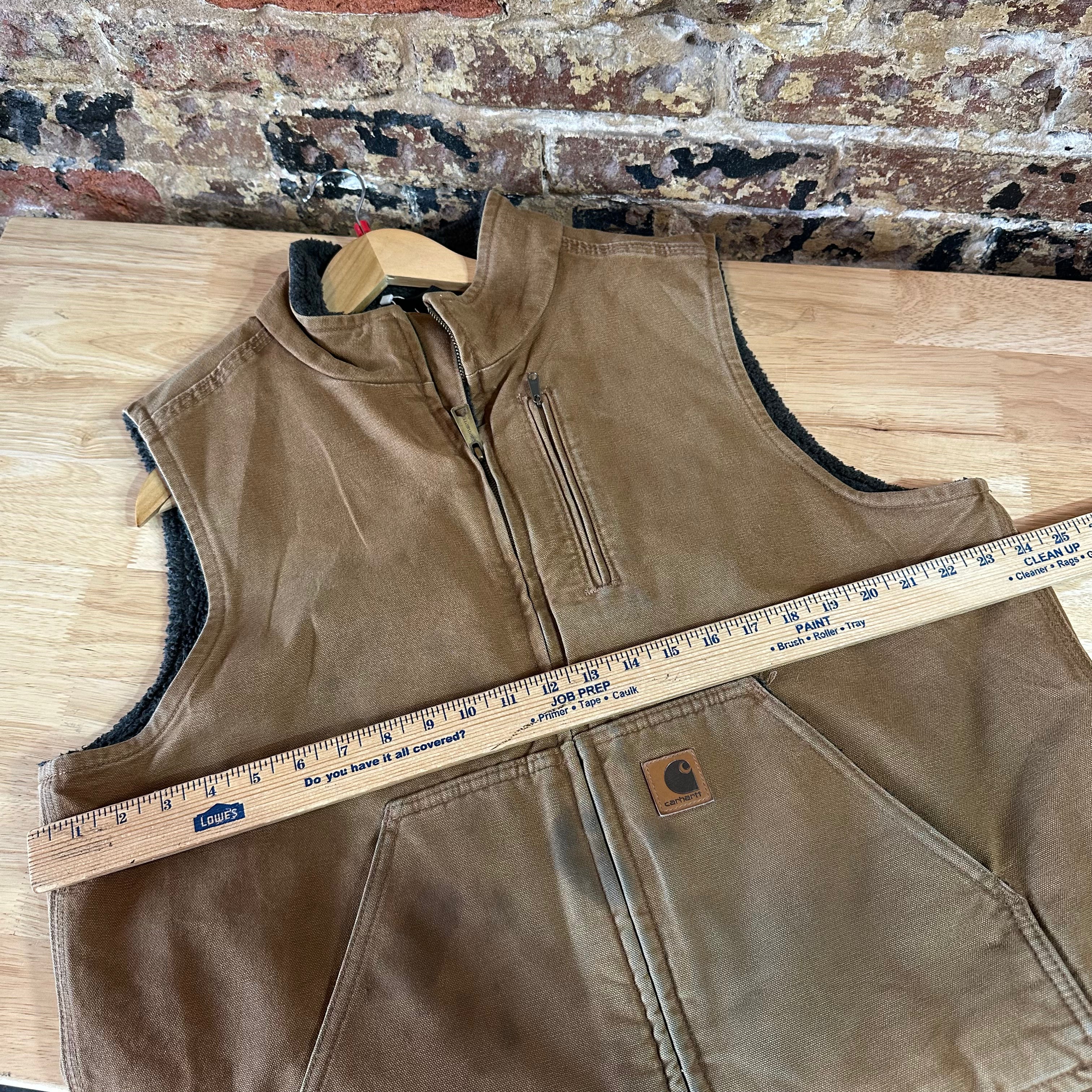 Carhartt V33 Brown Vest Mens Large