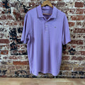 Vineyard Vines Golf Shirt Polo Mens XL Purple Striped Short Sleeve