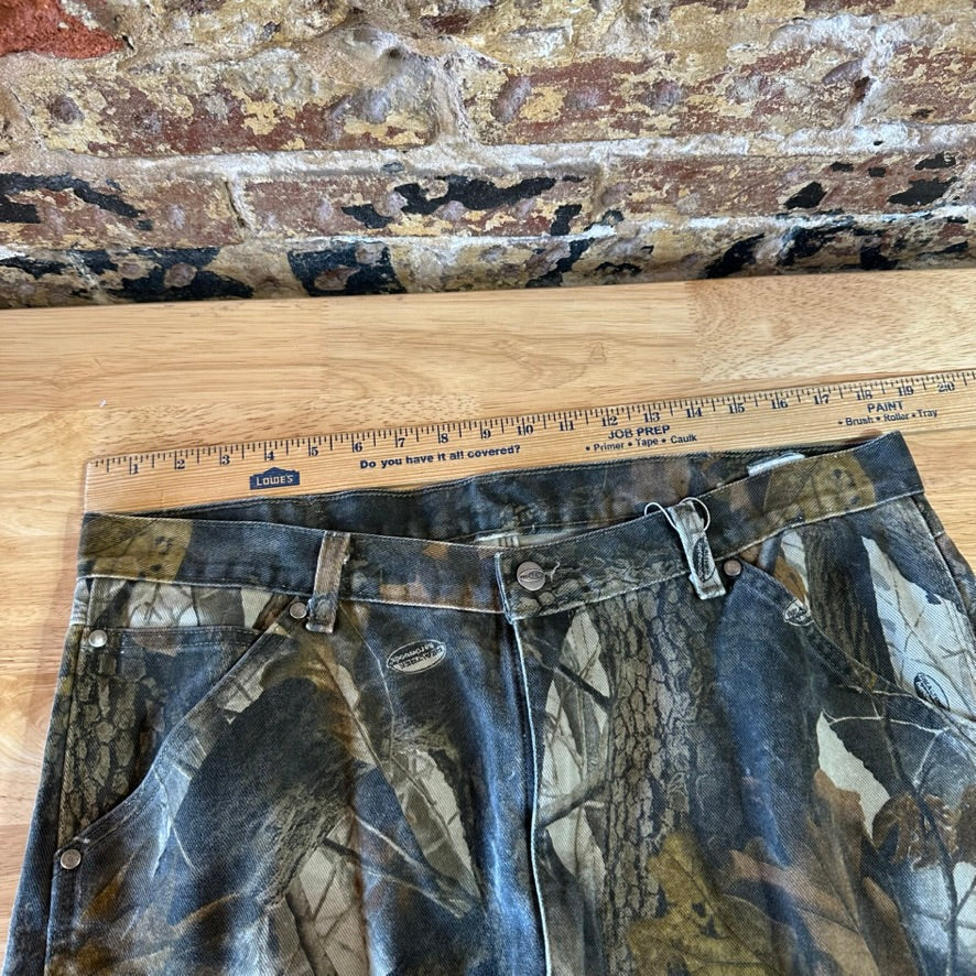 Wrangler Pro Gear Cargo Pants Camo Realtree Camouflage 38x34"