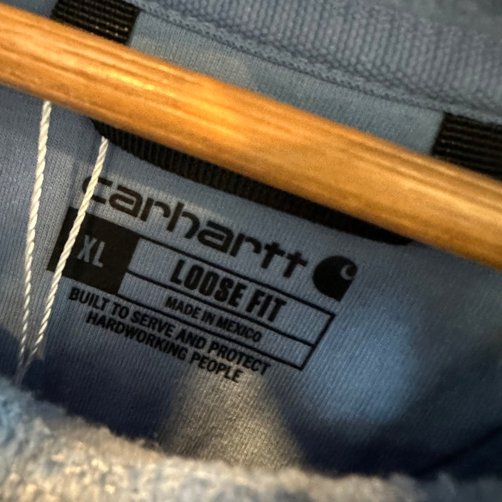 Carhartt Blue Hoodie Mens XL