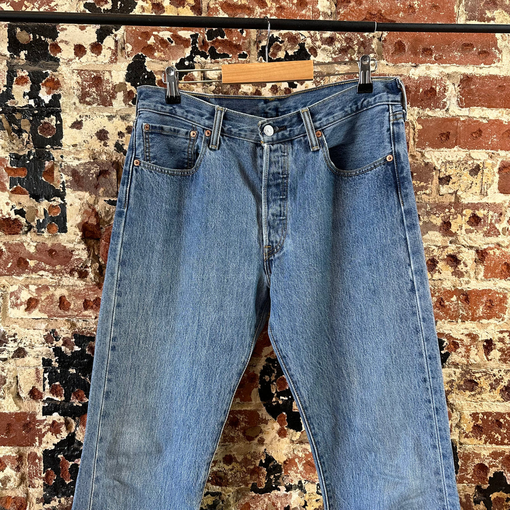 Levi's 501 Mens 33x34 Blue Jeans