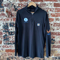Carhartt Mens Medium Long Sleeve 1/4 Shirt