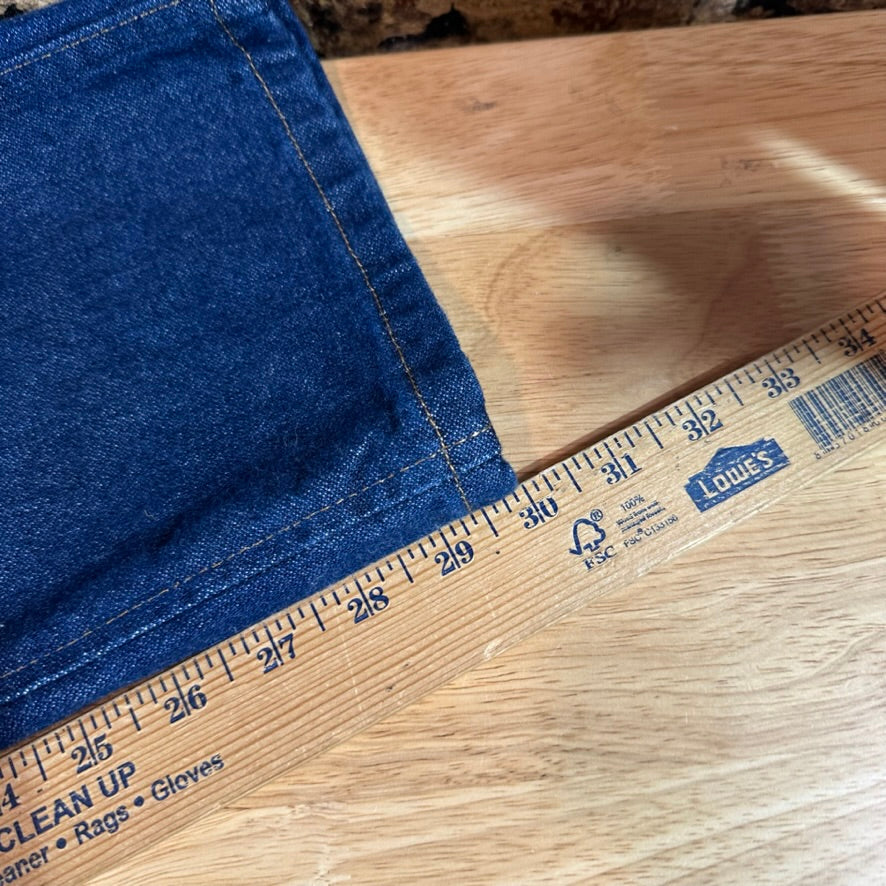 Wrangler Mens 31x30 Blue Jeans