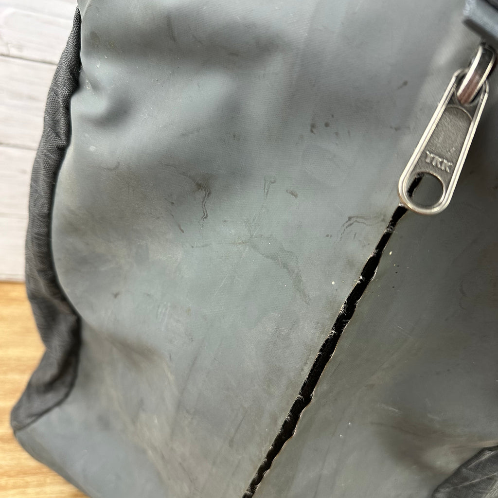 PATAGONIA gray Weathershed Sultan Rolling Duffel Travel Luggage Suitcase Bag