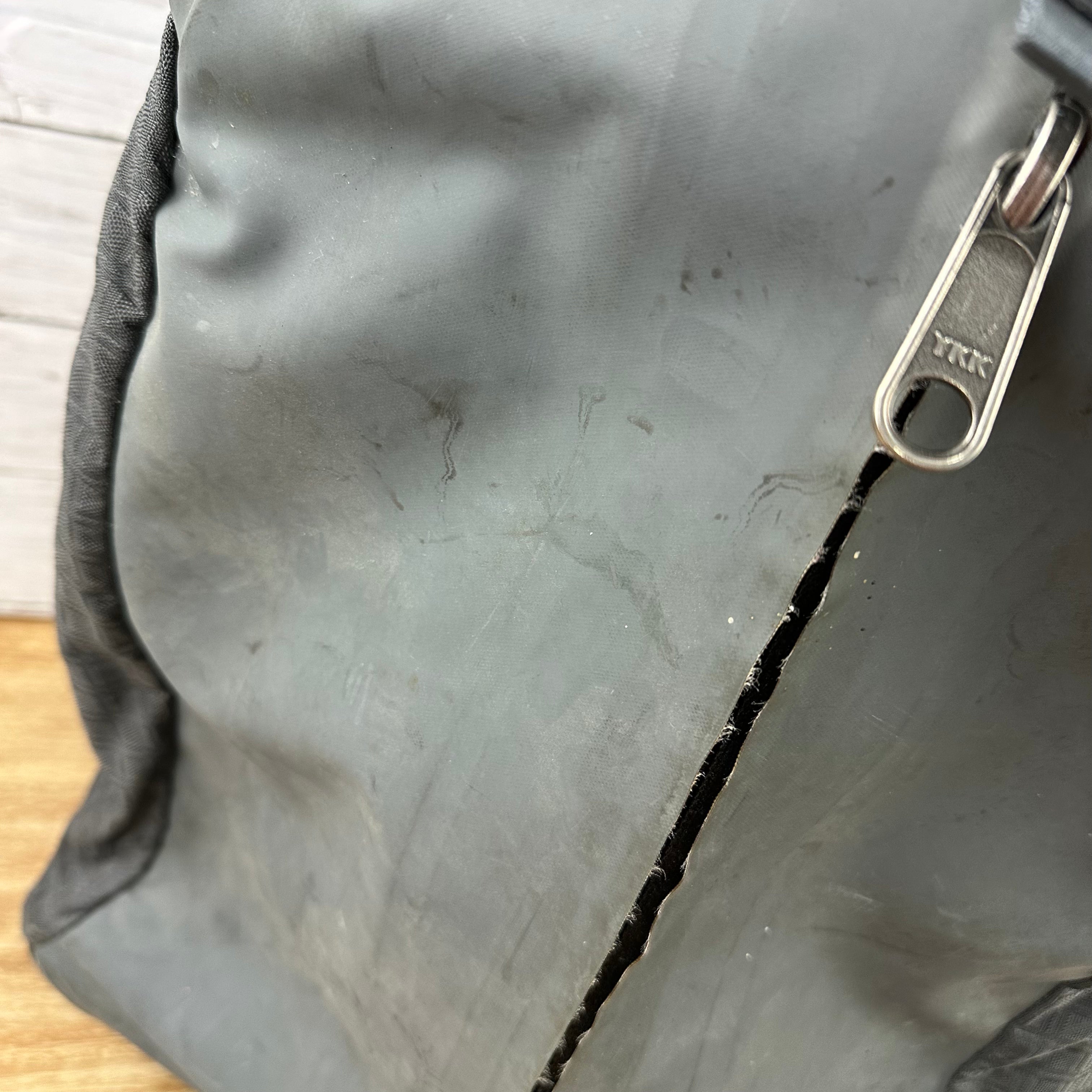 PATAGONIA gray Weathershed Sultan Rolling Duffel Travel Luggage Suitcase Bag